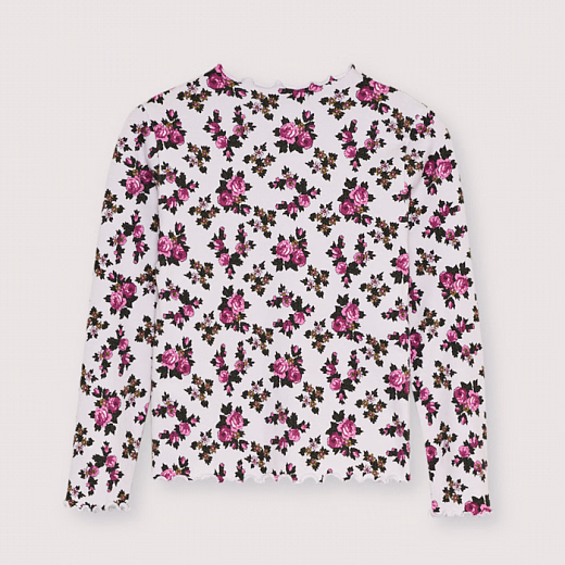 Лонгслив TNS Rib Elyse Print от бренда The New Society