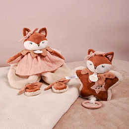 Лиса персикового цвета от бренда Doudou et Compagnie