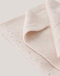 Плед инкрустированный кристаллами от бренда Anna Leon