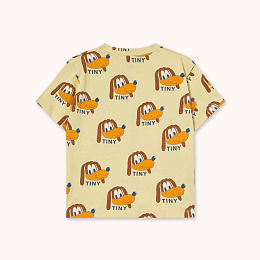 Футболка Dogs от бренда Tinycottons Желтый