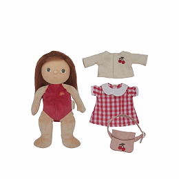 Мягкая кукла в подарочной коробке Dress Me Dinky Hazel от бренда Olli Ella
