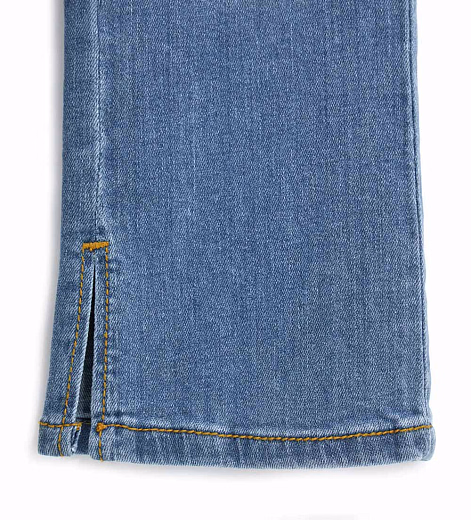 Джинсы с разрезами снизу от бренда Original Marines