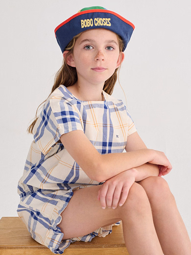 Блузка Fun Tartan от бренда Bobo Choses