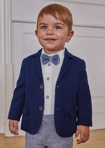 Жакет классический темно-синий от бренда Abel and Lula