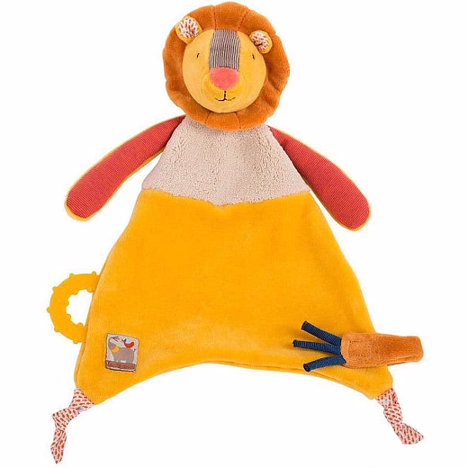 Игрушка-комфортер Львёнок от бренда Moulin Roty