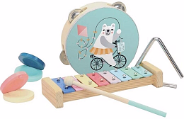 Набор музыкальных инструментов Белый медведь от бренда Vilac