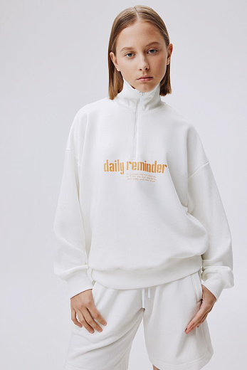 Свитшот Daily Reminder White от бренда Stormies