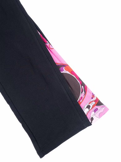 Штаны Black Orchidee от бренда Emilio Pucci