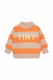 Джемпер Stripes Beige Orange от бренда Tinycottons