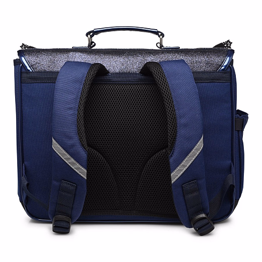 Портфель Medium Froufous Glitter Cooper Blue от бренда Caramel et Cie