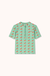 Футболка для плавания Mint cherry от бренда Tinycottons