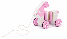 Каталка на веревочке Зайчик от бренда SEVI