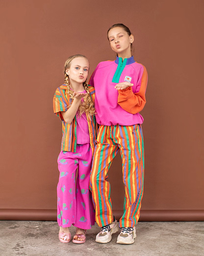 Штаны Multicolor stripes от бренда Bobo Choses