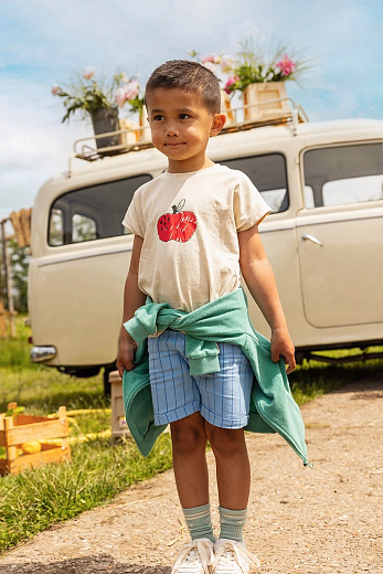 Футболка Apple от бренда Sproet & Sprout Бежевый