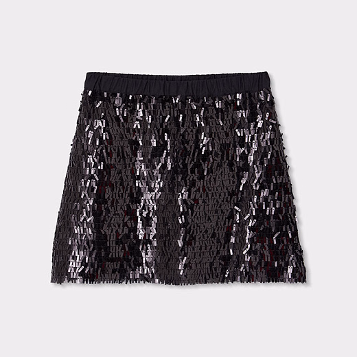 Юбка Black в пайетках от бренда Boboli