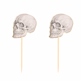 Шпажки Череп 10 шт от бренда Tim & Puce Factory