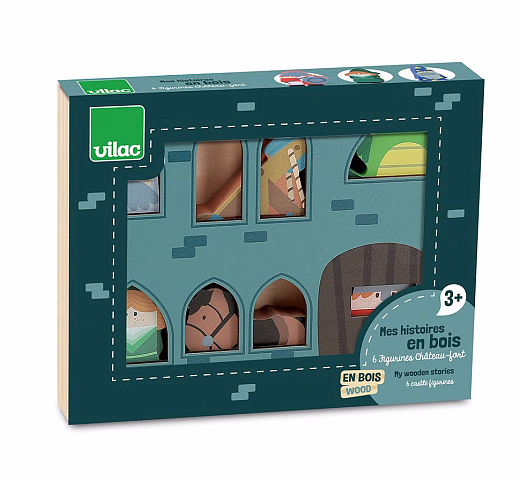 Игровой набор Средневековый замок от бренда Vilac