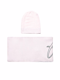 Шапка и шарф Pink от бренда Trussardi