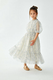 Платье Donna Blue Flower от бренда C'ERA UNA VOLTA