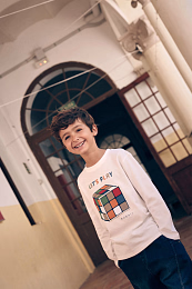 Лонгслив cubo Rubik от бренда Boboli