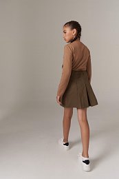 Юбка цвета хаки от бренда NOT A TOY