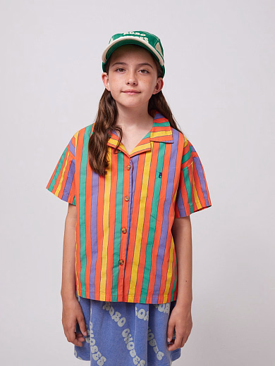 Рубашка Multicolor Stripes от бренда Bobo Choses