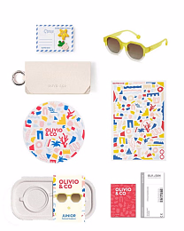 Очки JUNIOR Sunshine Coral от бренда Olivio and Co