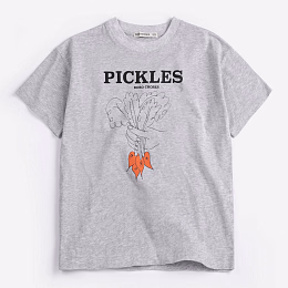 Футболка Bunch Of Vegetables от бренда Bobo Choses Серый