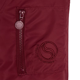 Парка Burgundy от бренда Stella McCartney kids