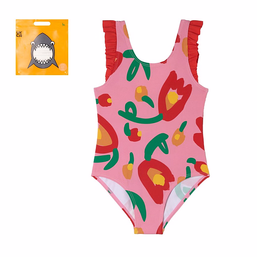 Купальник Floral Print от бренда Stella McCartney kids