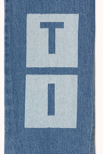Джинсы SQUARES LOGO от бренда Tinycottons