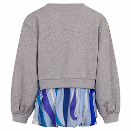 Свитшот Grey Iride от бренда Emilio Pucci