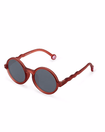 Очки JUNIOR Round Sunglasses-Coral Reef-Sardine Coral от бренда Olivio and Co