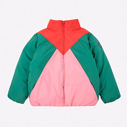 Куртка Tic Tac Toe color block от бренда Bobo Choses