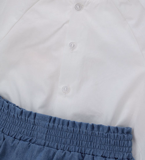 Футболка с вышивкой и шорты от бренда Original Marines