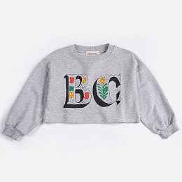 Свитшот-кроп Spring Letters от бренда Bobo Choses