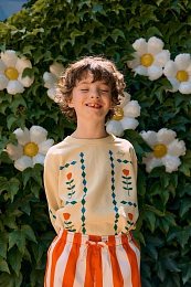 Свитшот Creamy от бренда Tinycottons