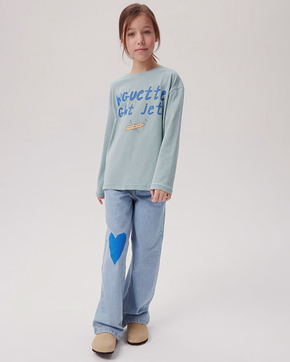 Джинсы Blue Heart от бренда CHOOCHOO