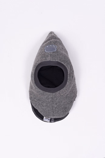 Шапка-шлем Paw grey от бренда Peppihat