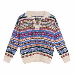 Джемпер Caia Jacquard Polo от бренда The New Society