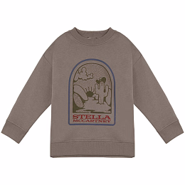 Свитшот Cactus от бренда Stella McCartney kids