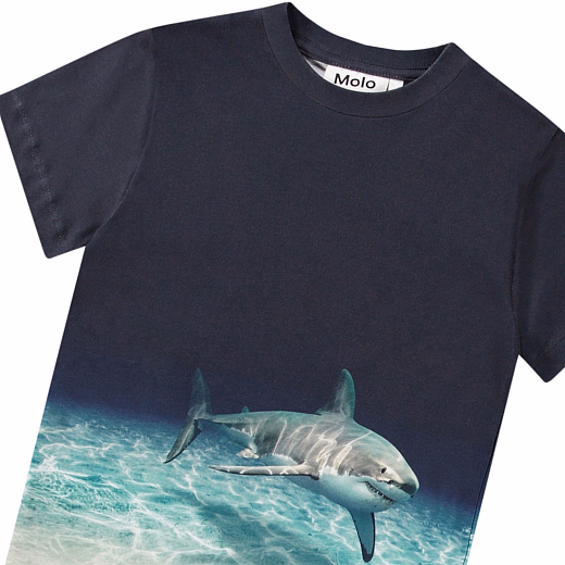 Футболка Roxo Faded Shark от бренда MOLO Темно-синий