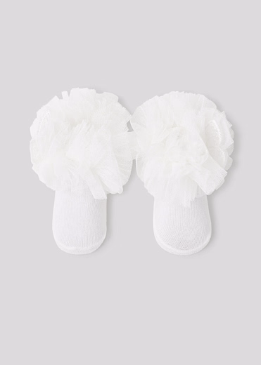 Носки кружевные и повязка на голову от бренда Mayoral