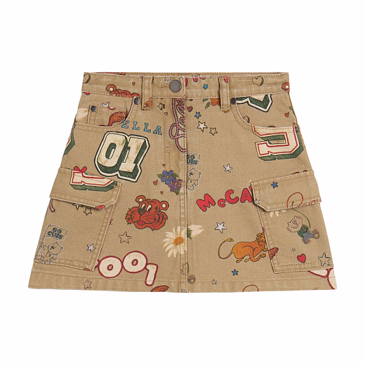 Юбка Canvas от бренда Stella McCartney kids