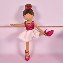 Мягкая кукла Балерина Изадора в подарочной коробке от бренда Jolijou