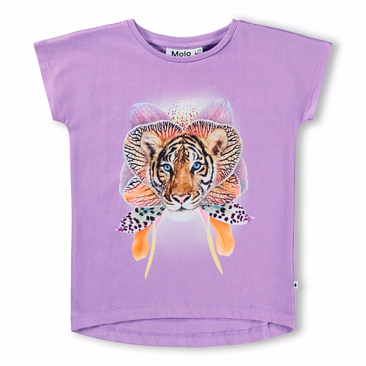 Футболка Ragnhilde Orchid Tiger от бренда MOLO Сиреневый