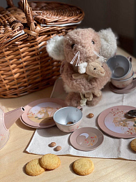 Чайный сервиз "Мышка в корзинке" от бренда Egmont Toys