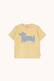 Футболка TINY-DOG от бренда Tinycottons Желтый