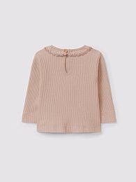Лонгслив в рубчик Beige от бренда SNUG
