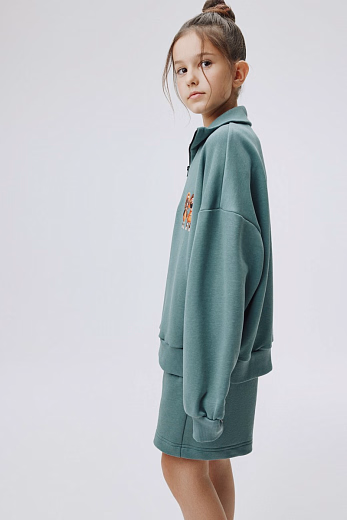 Свитшот VibeSet Green от бренда Stormies